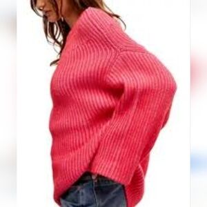 Free People Pink Sweater